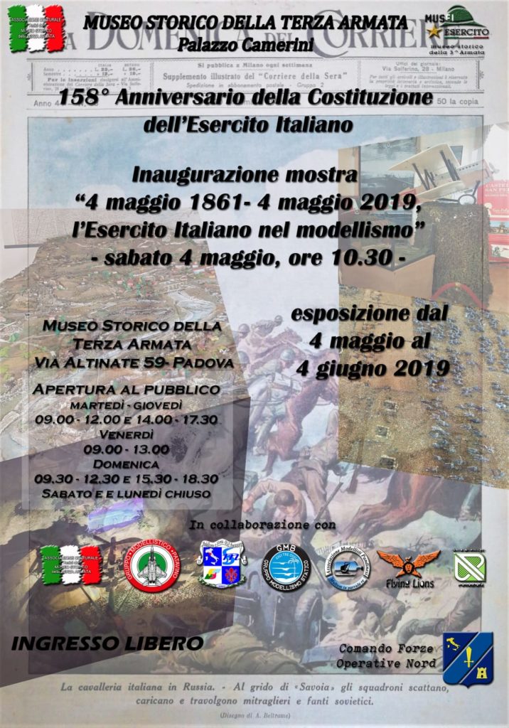 158° Anniversario Della Costituzione Dell'ESERCITO ITALIANO - G.M.PAT.